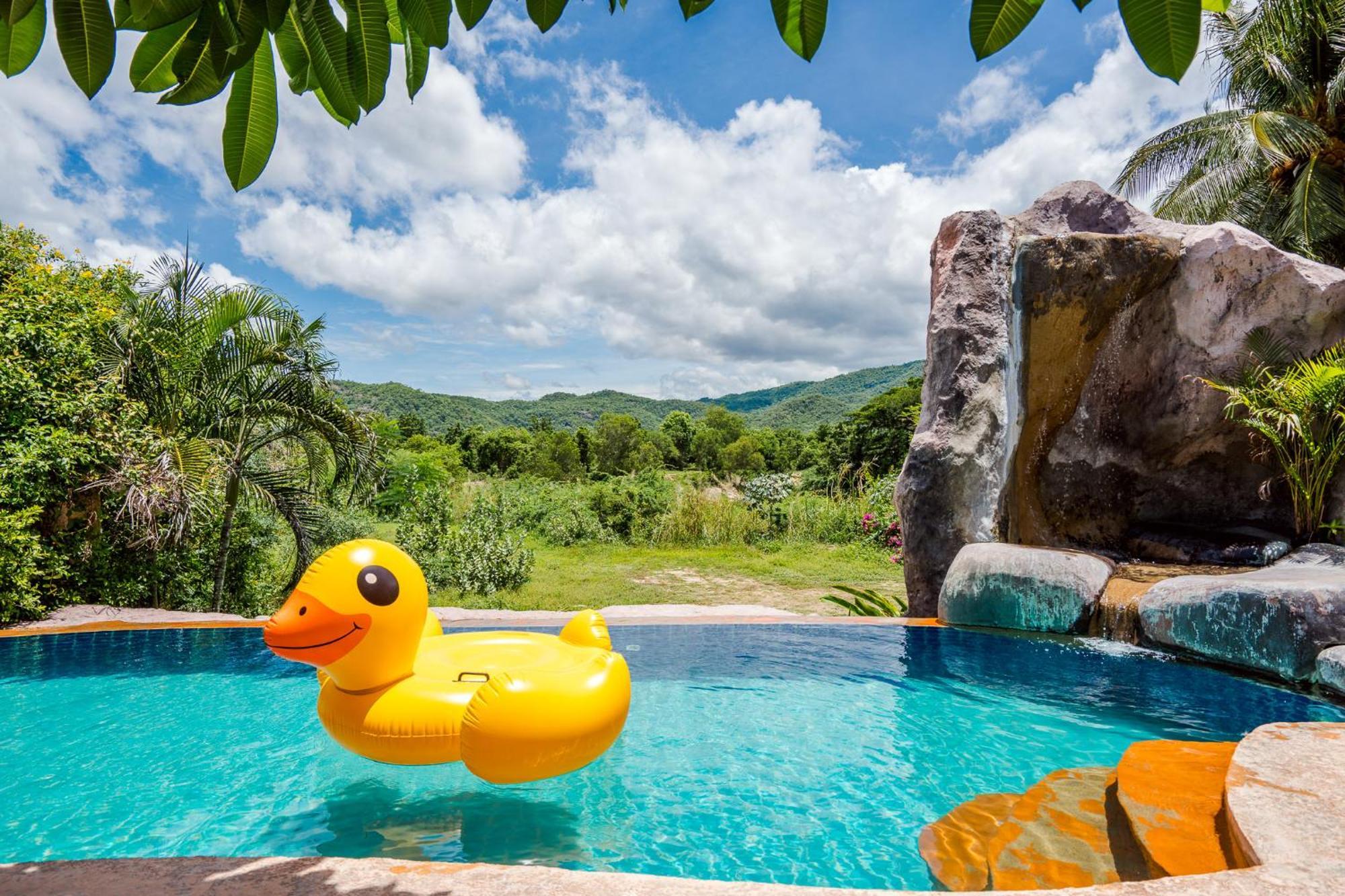 Huahin I-Din Poolvilla วิลล่ากลางธรรมชาติ วิวภูเขา เป็นส่วนตัว Экстерьер фото